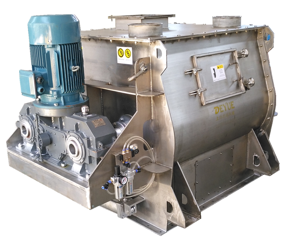 DJH雙軸槳葉混合機(jī)(圖1) DJH雙軸槳葉混合機(jī)(圖1)