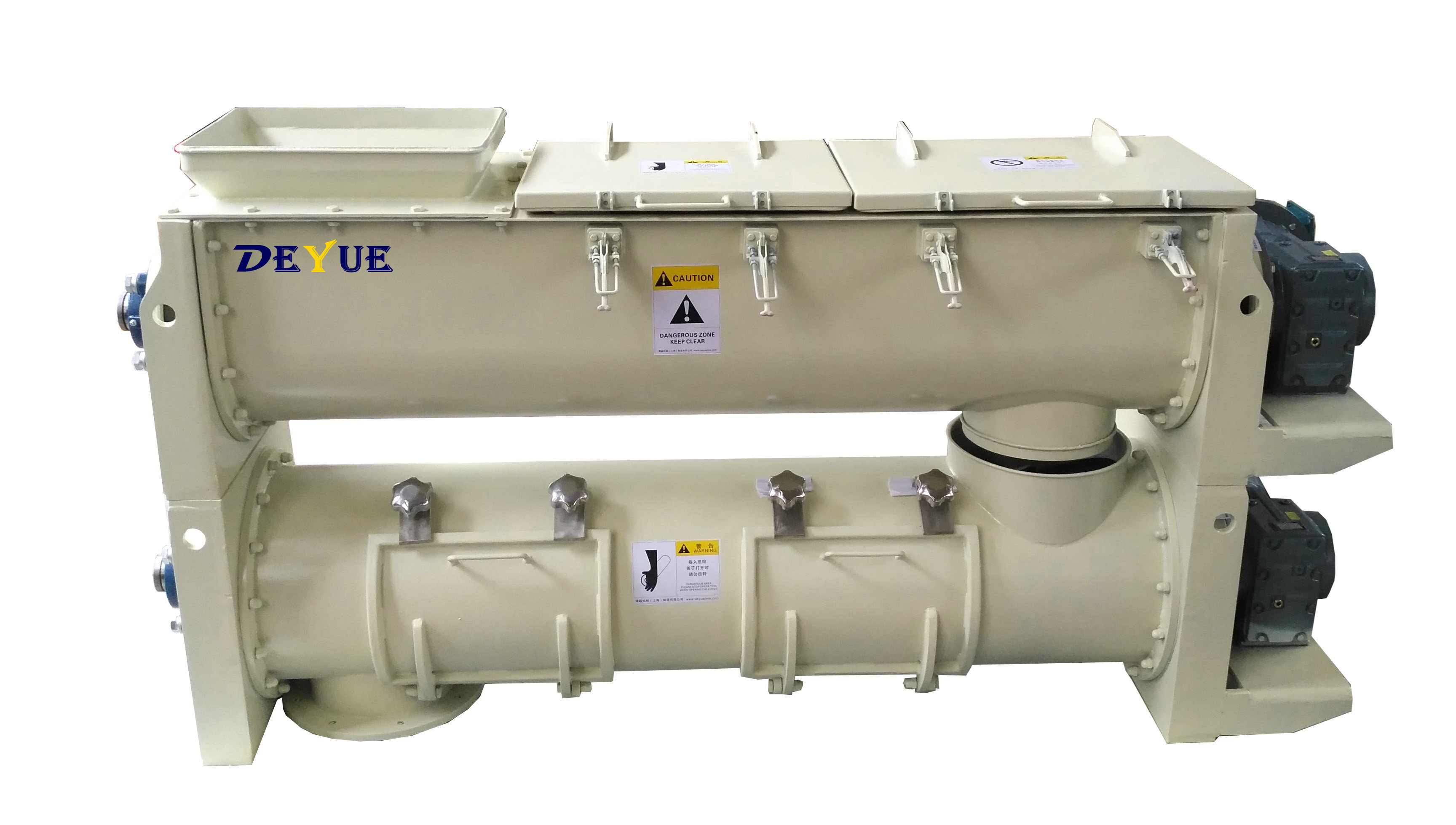 DJHX單軸連續(xù)式混合機(jī)(圖1) DJHX單軸連續(xù)式混合機(jī)(圖1)